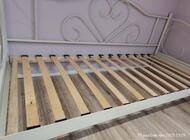 Grajewo ogłoszenia: Sprzedam metalowy stelaż łóżka o wymiarach 90x200cm wraz z... - zdjęcie