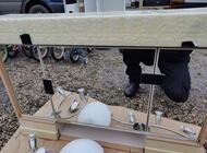 Grajewo ogłoszenia: Sprzedam komplet łazienki dwie szafki z piłkami, umywalka szafka... - zdjęcie