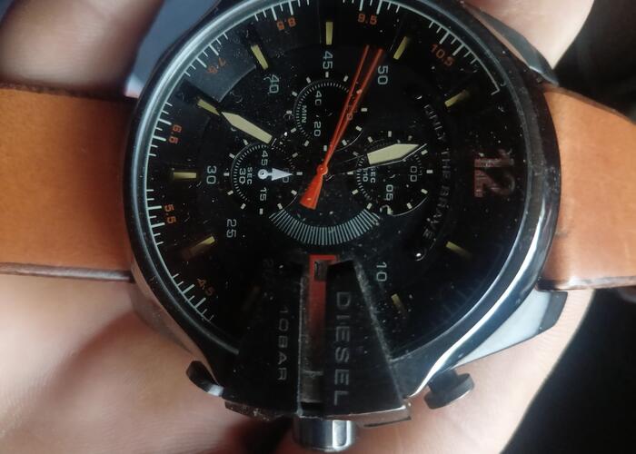 Grajewo ogłoszenia: Sprzedam męski zegarek na rękę marki DIESEL 10bar