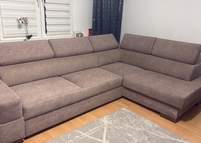 Grajewo ogłoszenia: Witam mam na sprzedanie  narożnik w kolorze beżowym z funkcją...