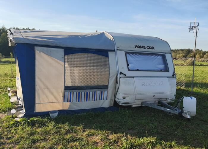 Grajewo ogłoszenia: Sprzedam przyczepę kempingową Home Car ? 4-osobową z...