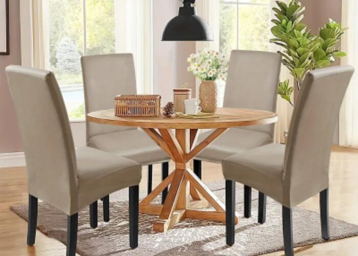 Grajewo ogłoszenia: Sprzedam zestaw 4szt pokrowców elastycznych na krzesła, kolor...