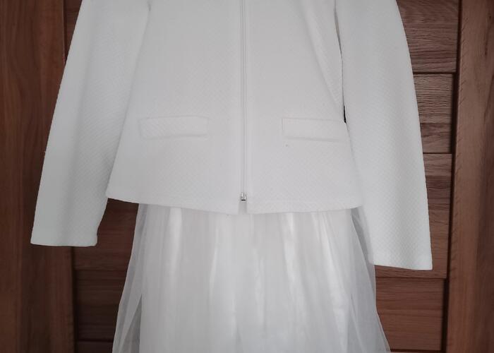 Grajewo ogłoszenia: Elegancka sukienka z bolerkiem raz nałożona stan bardzo dobry w...