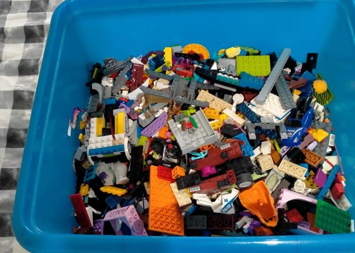 Grajewo ogłoszenia: Sprzedam klocki LEGO mieszanka zestawów 3,2kg 535030734