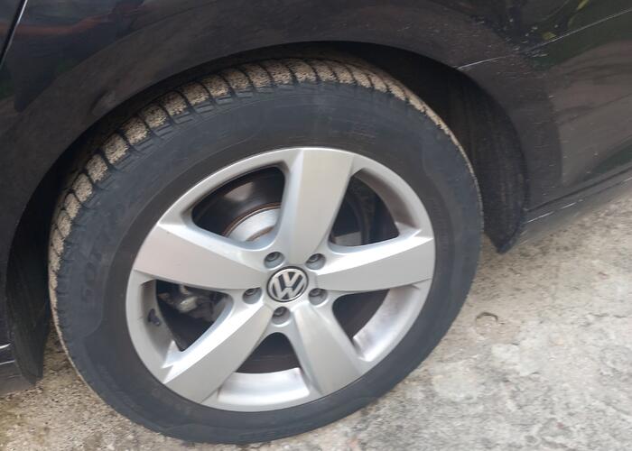 Grajewo ogłoszenia: Sprzedam kola 17 vw opony zimowe